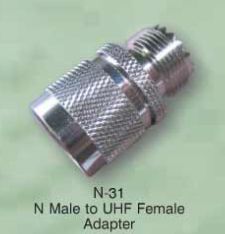 N-31 N Male to UHF Female Adapter