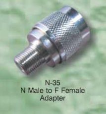 N-35 N Male to F Female Adapter