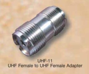 UHF-11 UHF Female to UHF Female Adapter