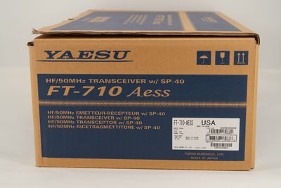 ヤエス FT-710M Aess 50W機 SP-40付 FT-710M AESS（50W） (SP-40 付属・50W バージョン)□液晶保護シート