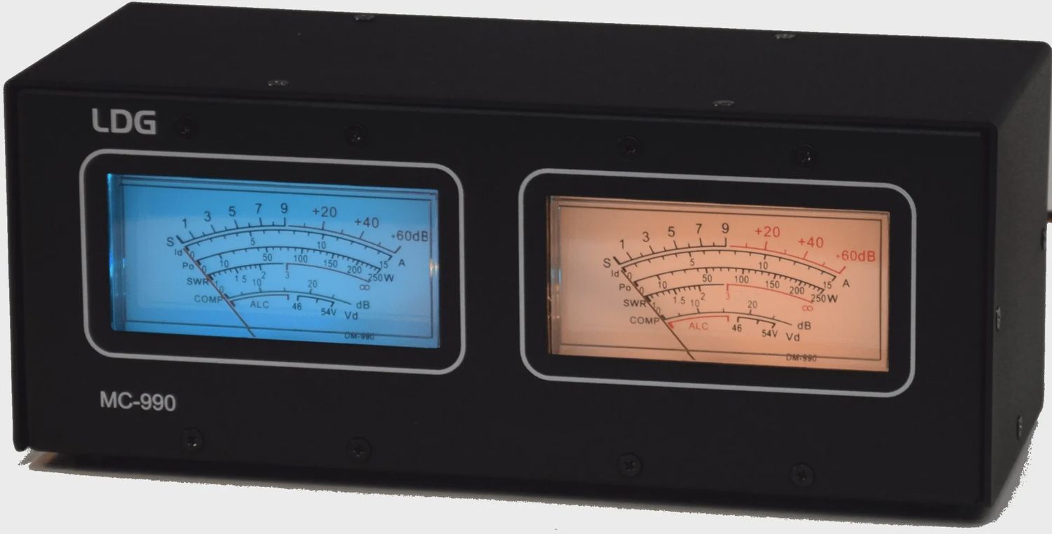 LDG Electronics MC-990   Dual Meter for Kenwood TS-990
