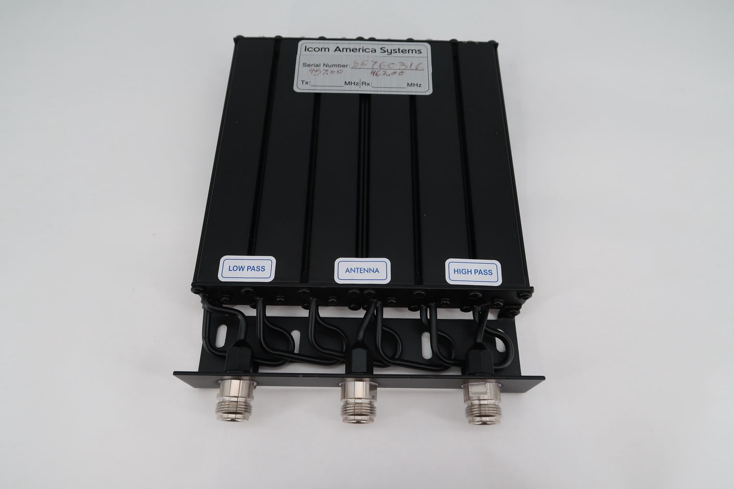 IO-21 Icom Repack FIPLEX DCL 457-462 Duplexer 50W, 6 Cavities