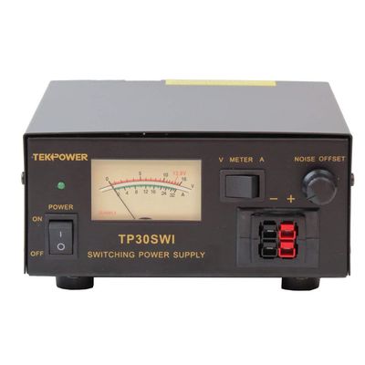TekPower  TP30SWI 30 Amp DC 13.8V  Power Supply with Noise Offset Meter and Power Poles