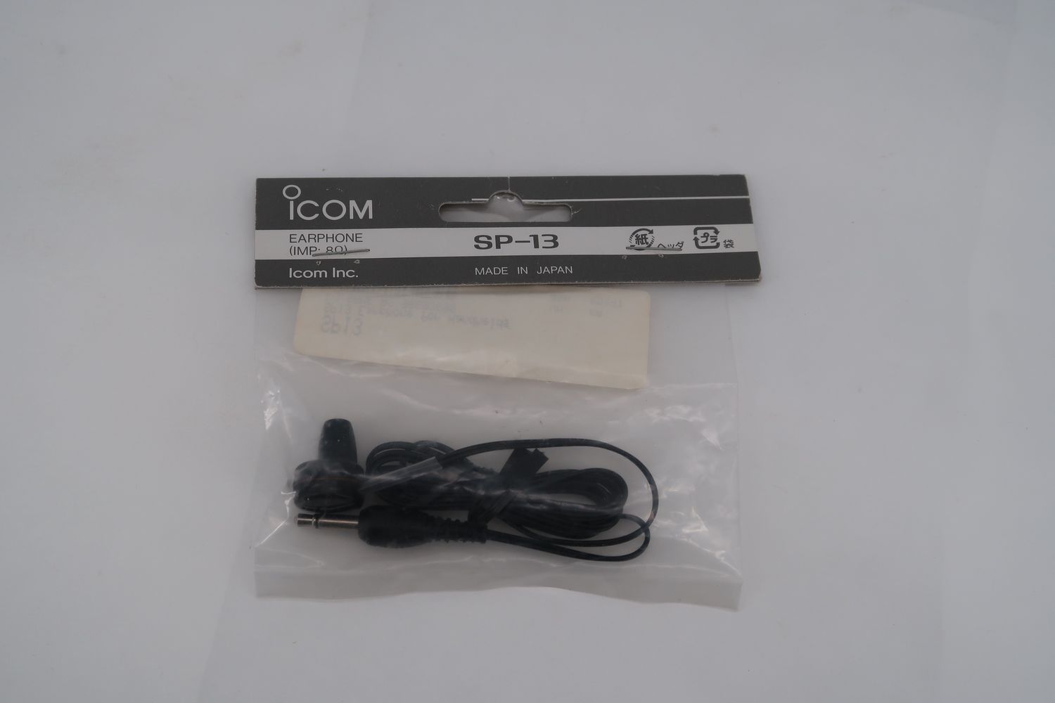 IO-40 Icom Repack Sp-13 Wired Earphone