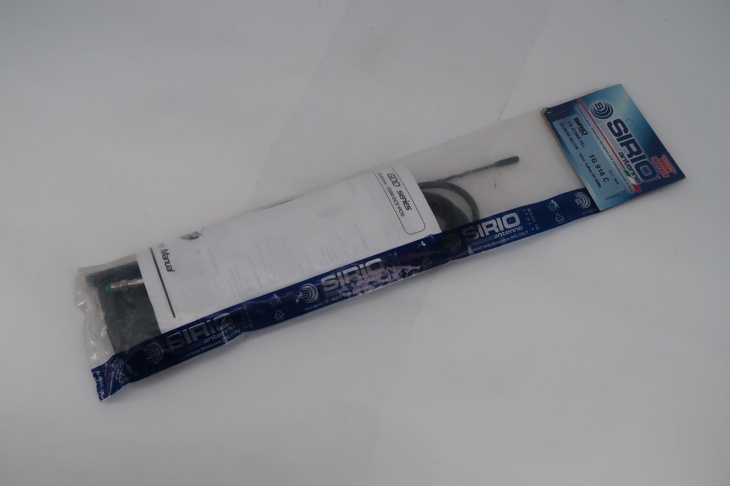 U18453 Never Used Sirio TG-918C On-Glass Dual-Band Antenna