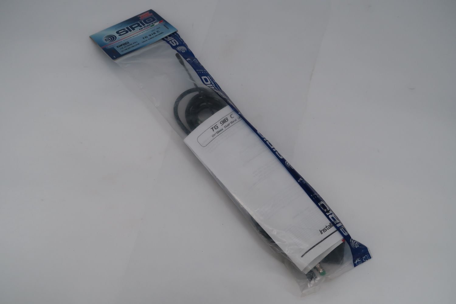 U18452 Never Used Sirio TG-918C On-Glass Dual-Band Antenna