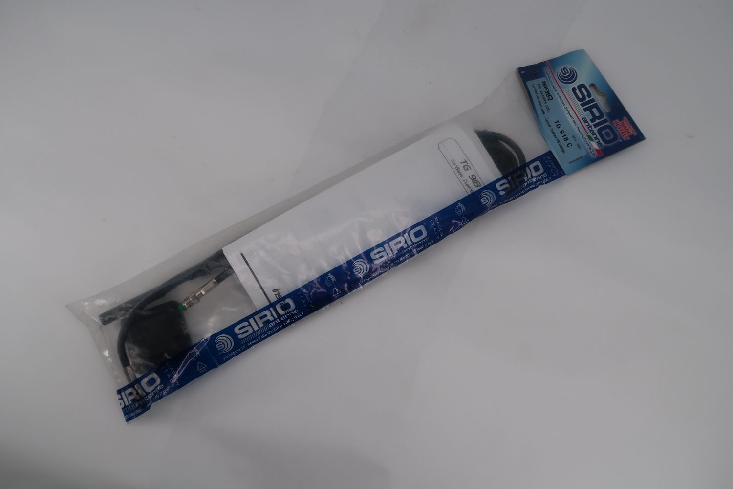 U18451 Never Used Sirio TG-918C On-Glass Dual-Band Antenna