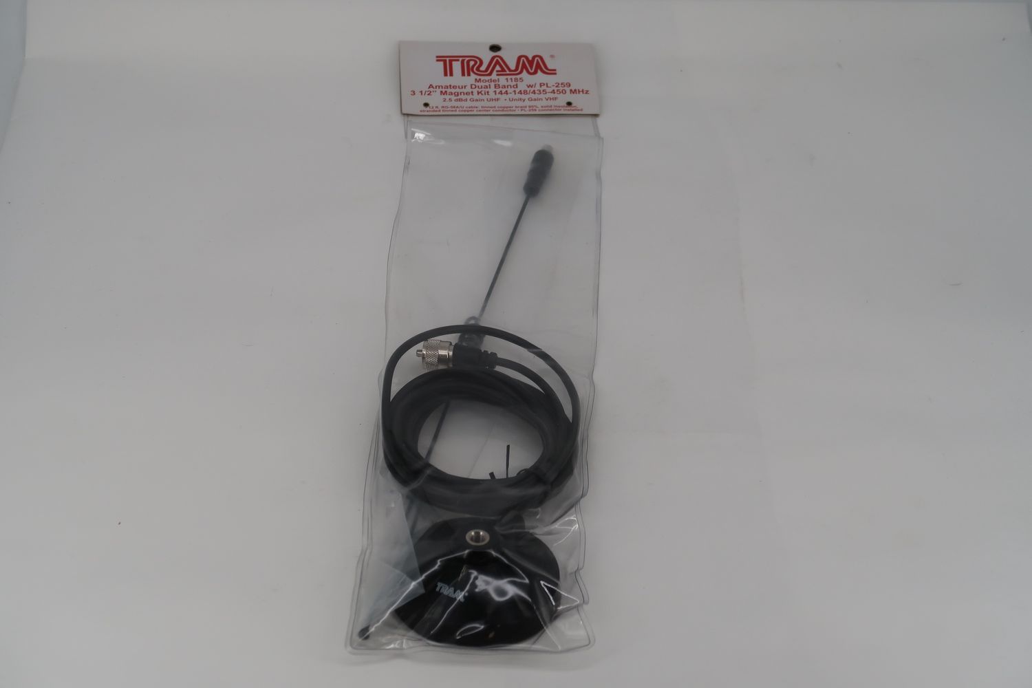 U18457 Never Used Tram 1185 Dual Band Magnet Base Antenna