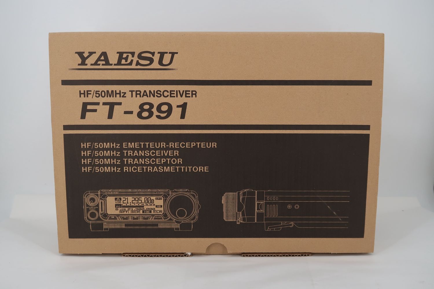 U18470 Never Used Yaesu FT-891 HF/50MHz Portable/Base Transceiver