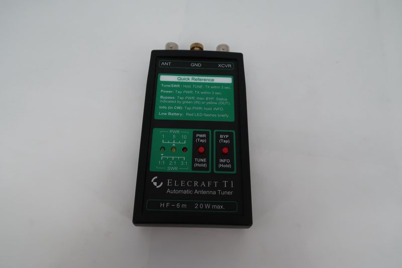 U18475 Used Elecraft T1-A Automatic Antenna Tuner w/ X-Tenna