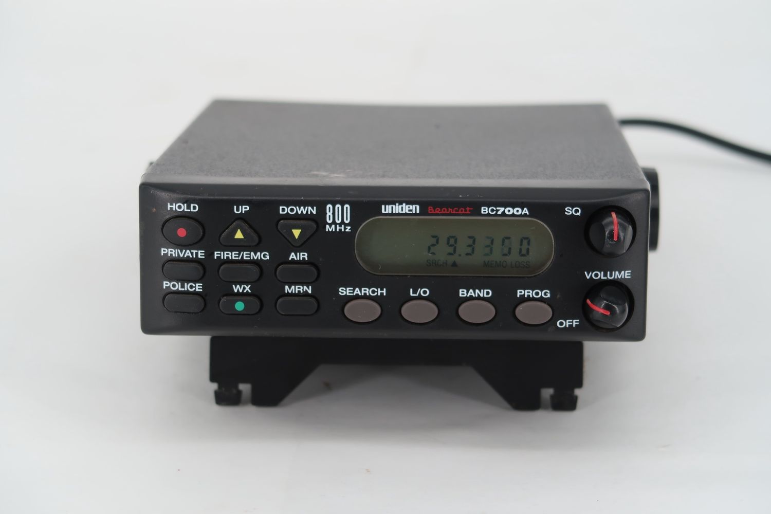 U18484 Used Uniden Bearcat BC700A 800MHz Desktop Mobile Scanner