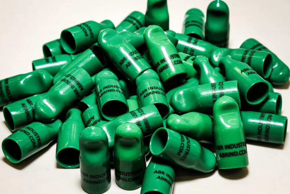 ABR Industries  PL-259 Green Protective Cover 1.5 inch 10 Pack