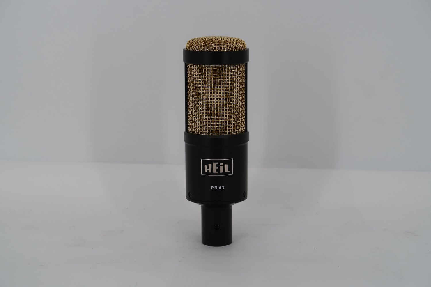 U18501 Used Heil Sound PR-40 BG Studio Microphone in Black/Gold