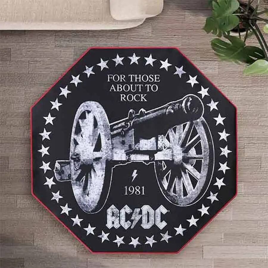 Subsonic - Gamer Floor Mat AC/DC - AC/DC® Rug