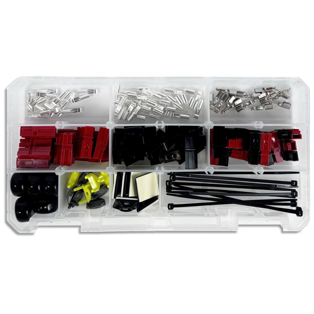 155 Piece Assorted PP15-45 Series Anderson Powerpole Case