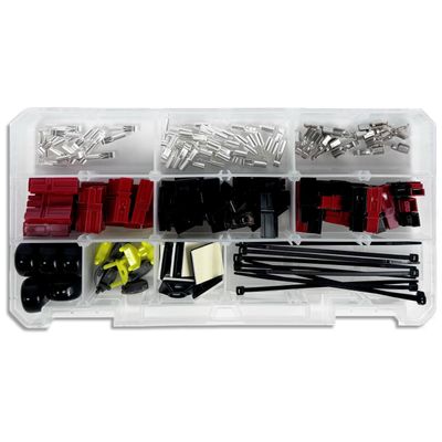 155 Piece Assorted PP15-45 Series Anderson Powerpole Case