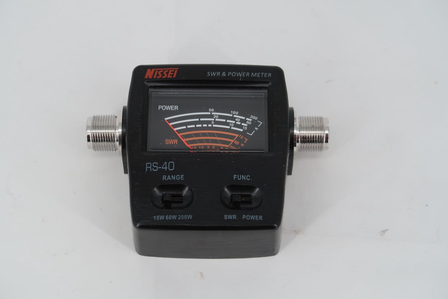 U18534 Used Nissei RS-40 Miniature VHF UHF SWR &amp; Power Meter
