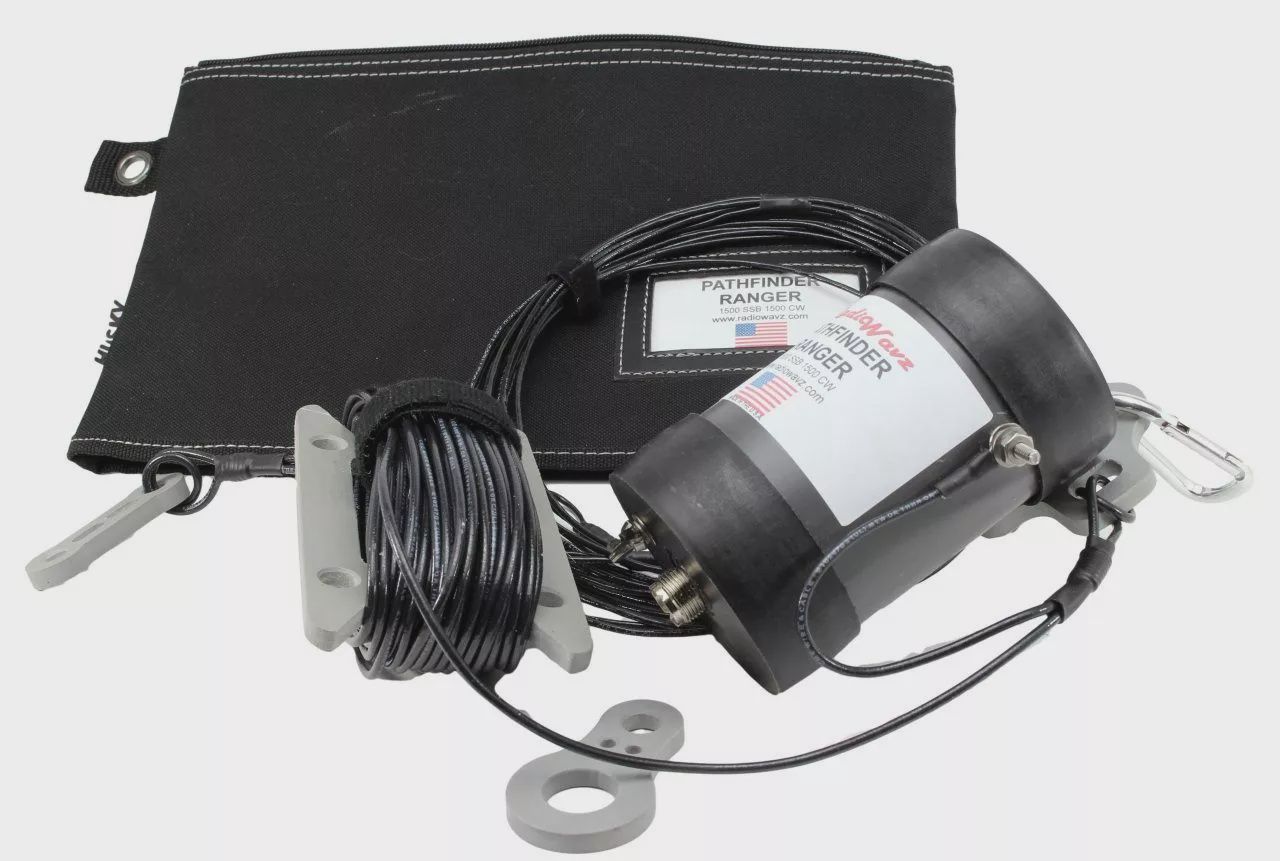 Radiowavz Pathfinder Ranger All Band HF End Fed Antenna 1.8-55Mhz - PF-RNG HF Wire Portable