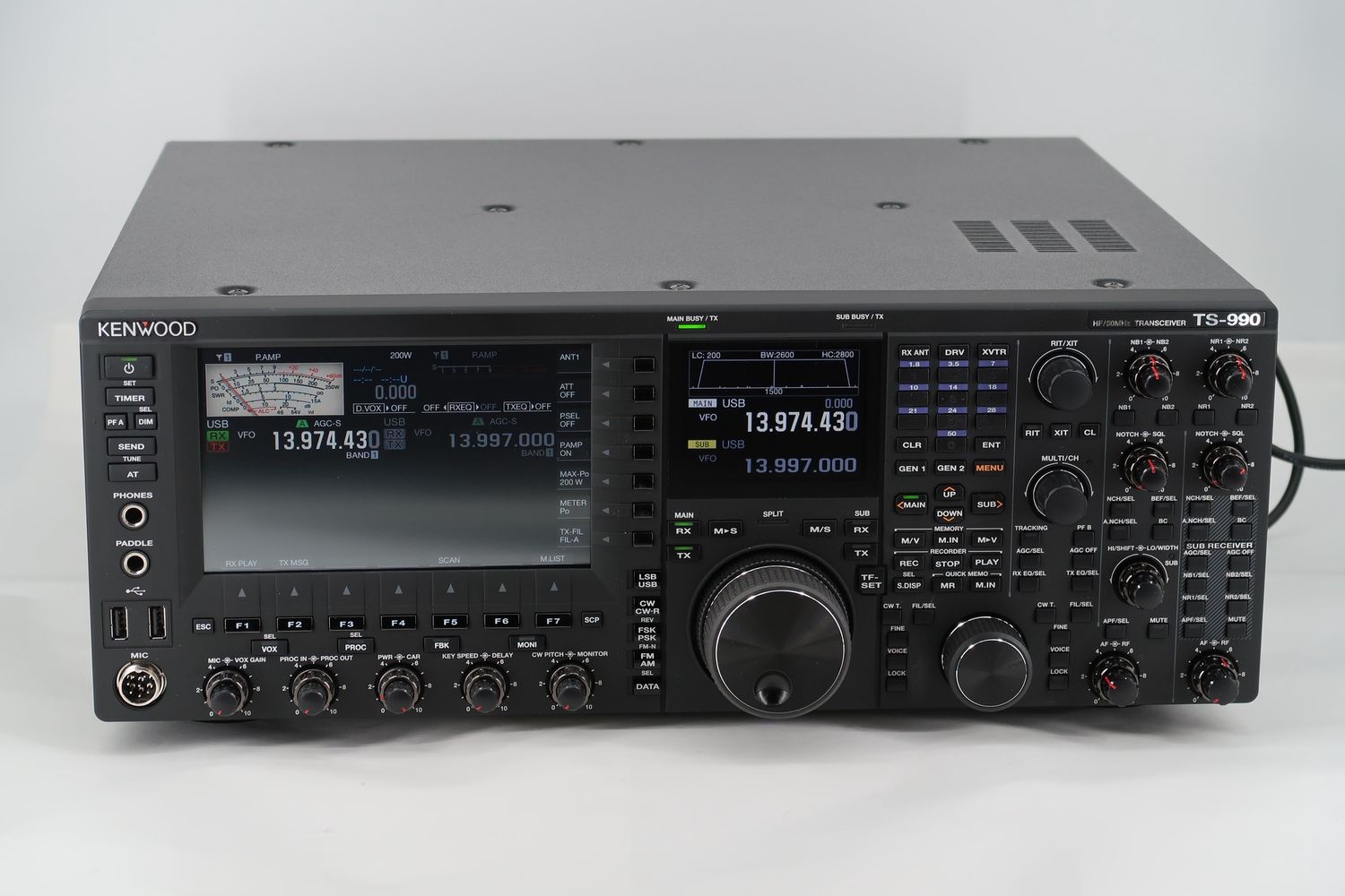 U18539 Used Kenwood TS-990S HF/50MHz Transceiver