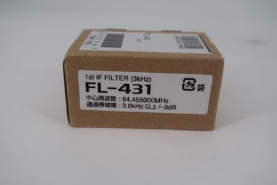 U18551 Never Used Icom FL-431 IF Filter (3kHz) 741 9100