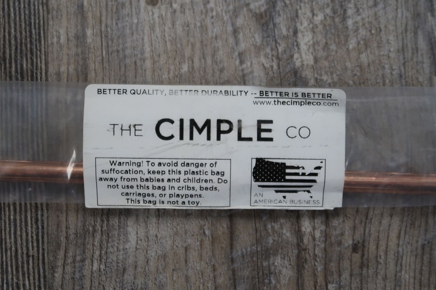 U18579 Never Used Cimple CMP-GRND-ROD-3_8-CCS-4F 4ft Copper Ground Rod