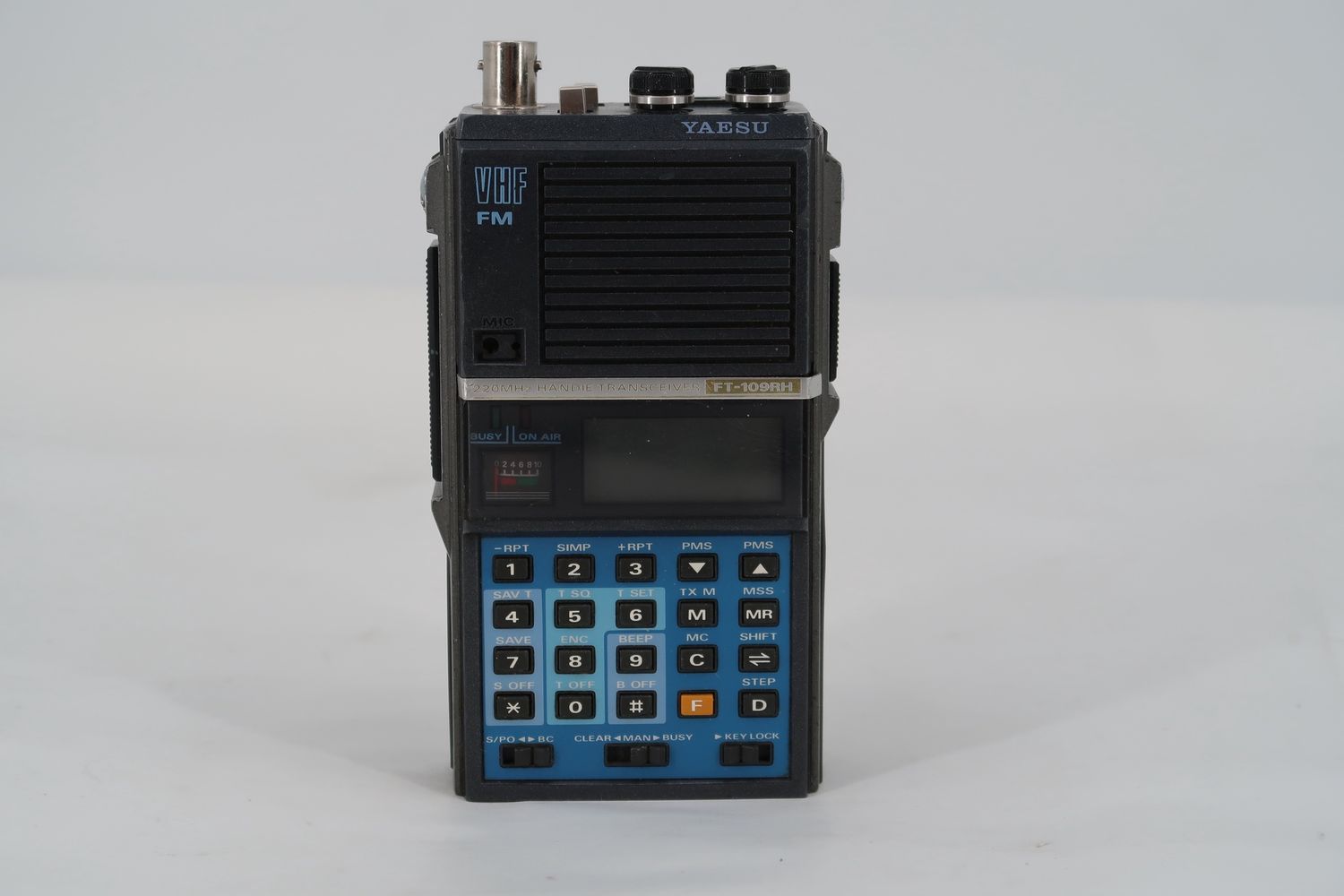 U18581 AS IS Untested Yaesu FT-109RH VHF FM Handheld Transceiver