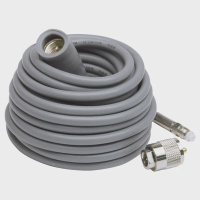 K40 18' Super Mini-8 CB Antenna Cable with Removable FME Connector | K40 Antennas &amp; Accessories K4018FME