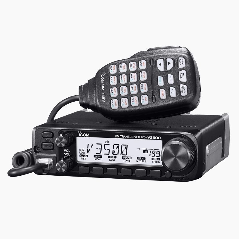 Icom IC-V3500 2 Meter Ham Radio 65 Watt Mobile