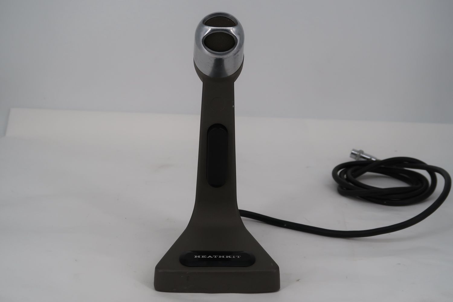 U18627 AS IS Untested HDP-121 Heathkit Desktop Microphone 2-Pin