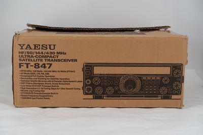 U18628 Used Yaesu FT-847 All-Mode Satellite Transceiver HF VHF UHF