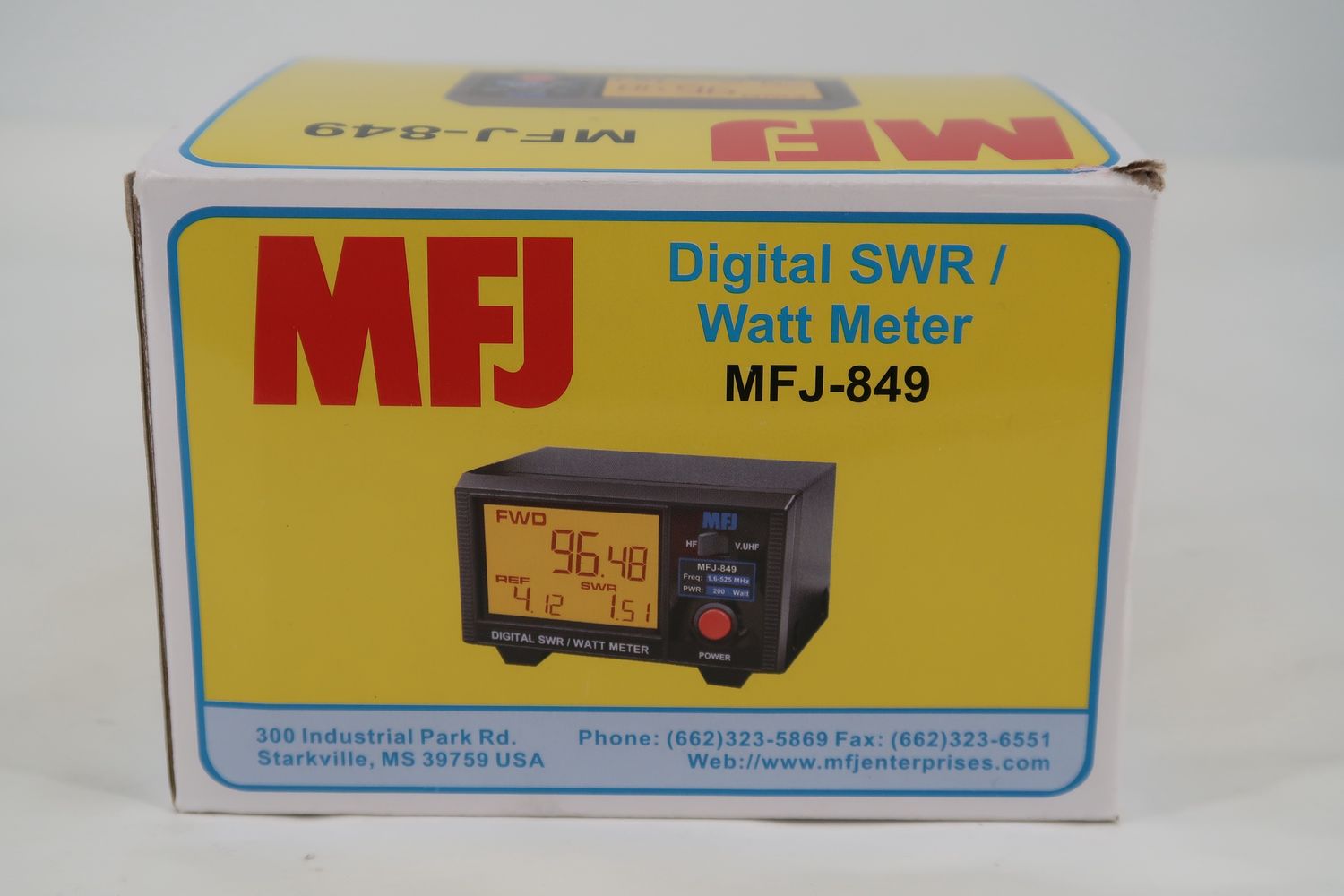 U18642 Never Used MFJ-849 Digital SWR/Watt Meter