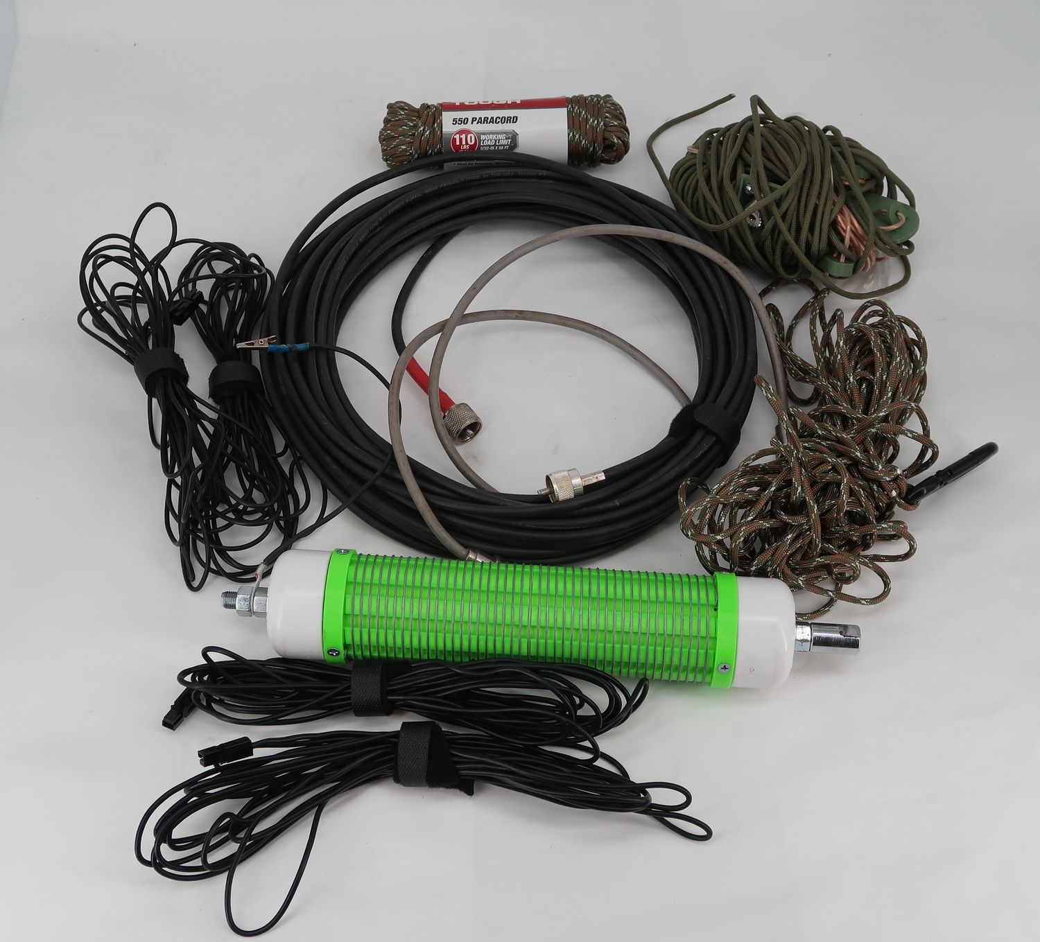 U18647 Never Used OPEK OP-SS-17F Telescopic Antenna in Backpack and POTA Bag  w/ Accessories