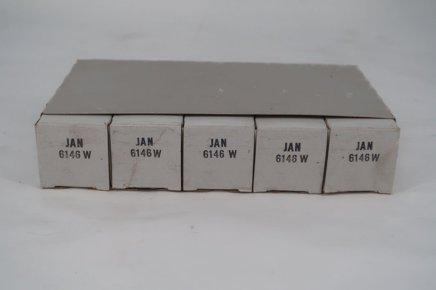 U18658 Never Used New Old Stock 6146W Electron Tubes (x5)