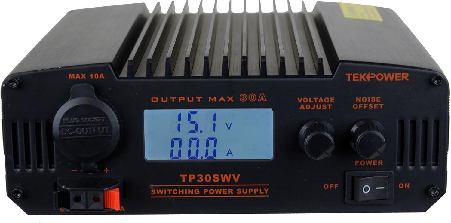 TekPower TP30SWV 30A 13.8V Switching Type Power Supply with Noise Offset
