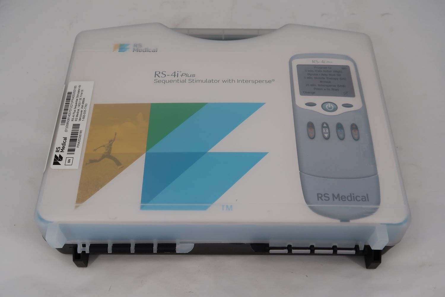 U18685 Never Used RS Medical RS-4i Plus Sequential Muscle Stimulator w/ Extras