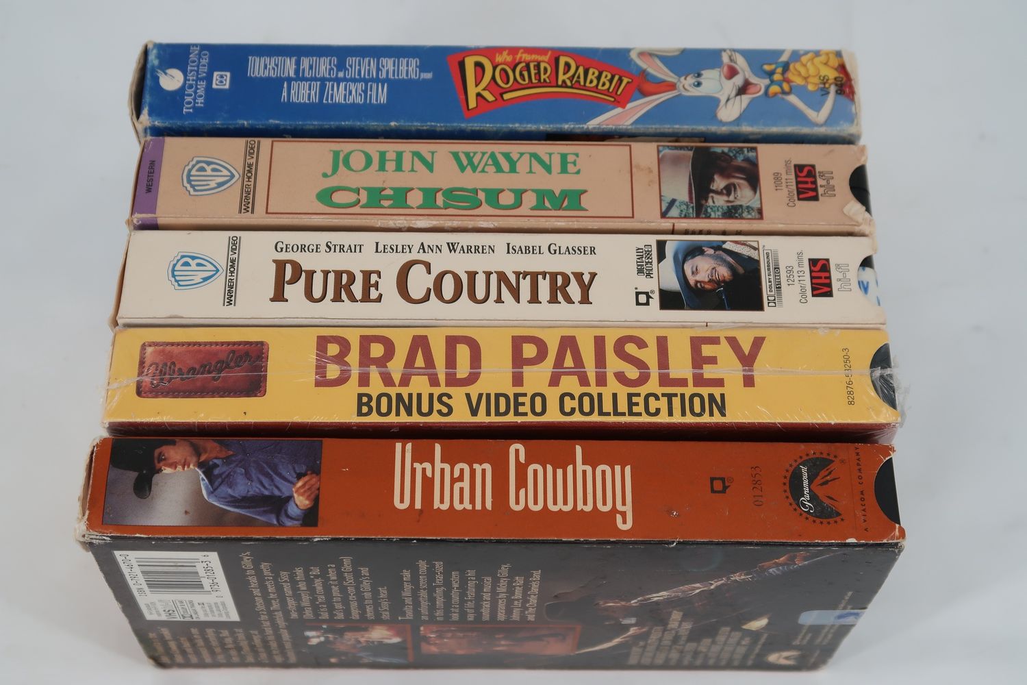 U17746 Used VHS Tape Lot (x5)