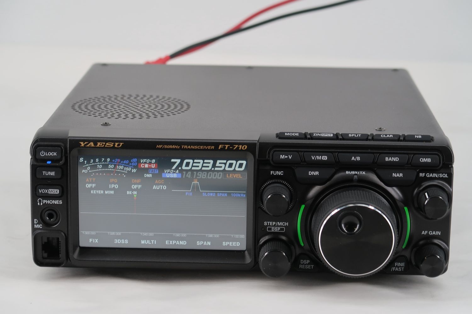U18687 Used Yaesu FT-710 Field HF/50 MHz Transceiver
