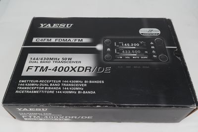 U18702 Used Yaesu FTM-400DR Mobile Dual-Band Transceiver