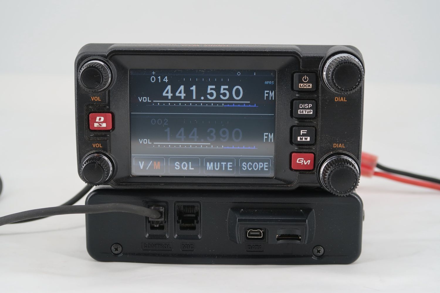 U18702 Used Yaesu FTM-400DR Mobile Dual-Band Transceiver