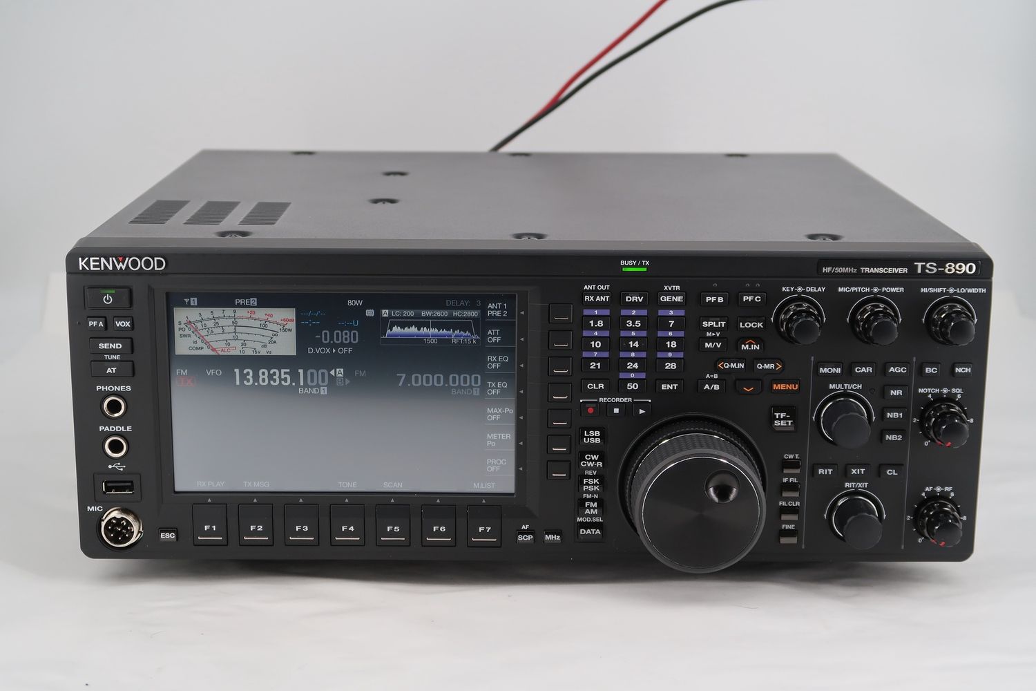U18715 Used Kenwood TS-890S HF/50 MHz Transceiver
