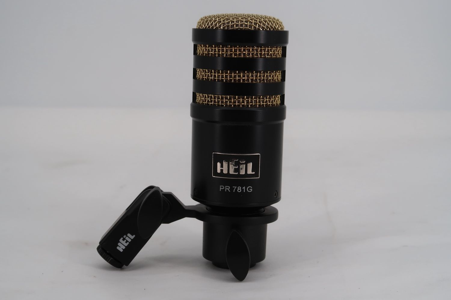 U18726 Used Heil PR-781G Studio Microphone in Gold/Black