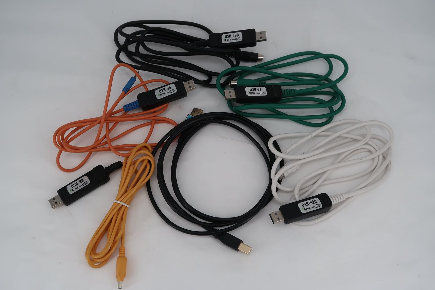 U18738 Used RT Systems Cable Lot (x5 RTs &amp; 1 Cable)