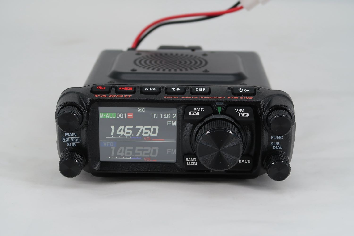 U18746 Used Yaesu FTM-510DR ASP C4FM Digital Mobile Transceiver w/ EXTRAS