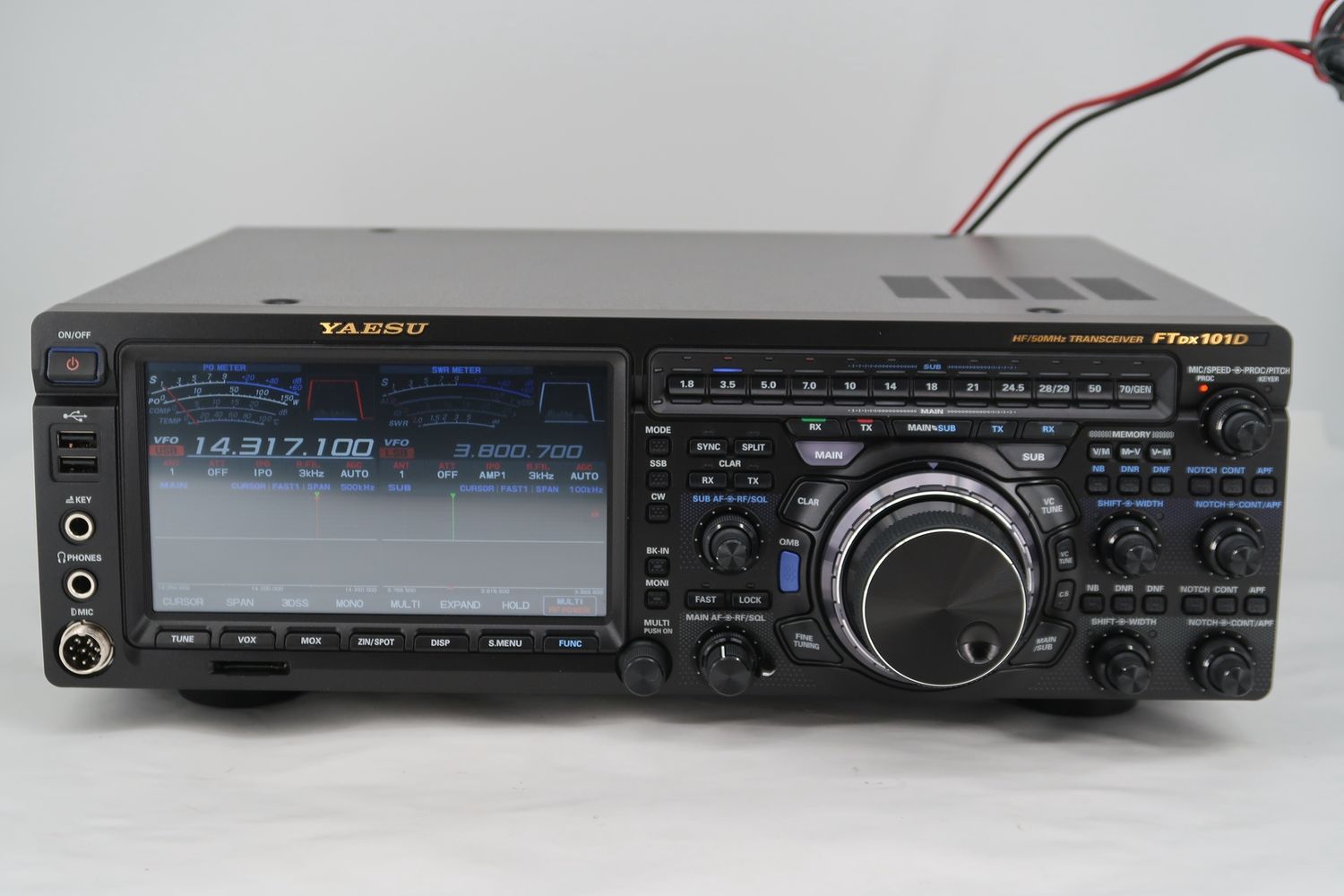 U18757 Used Yaesu FTDX101D HF/50MHz Transceiver