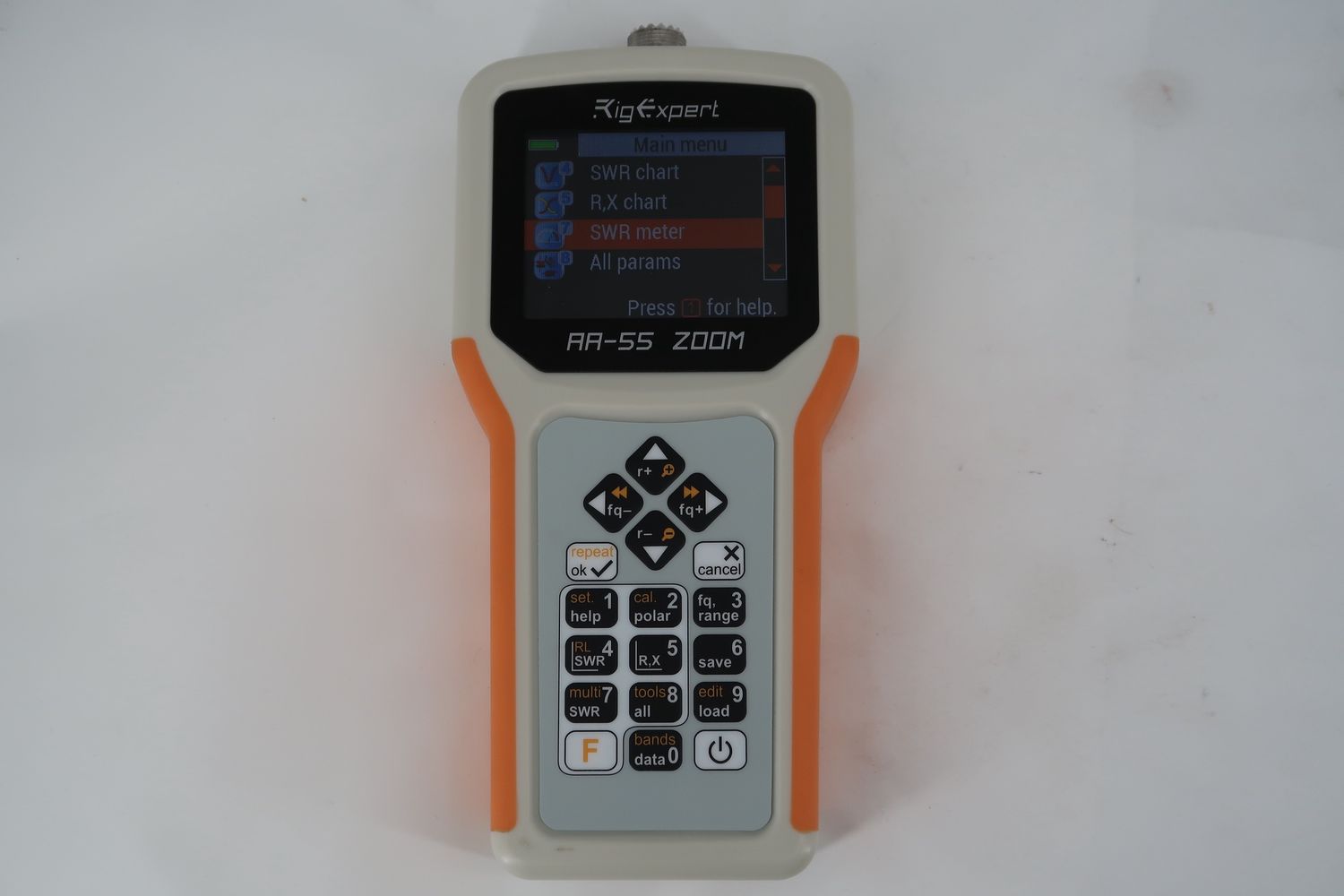 U18780 Used RigExpert AA-55 ZOOM Antenna/Cable Analyzer