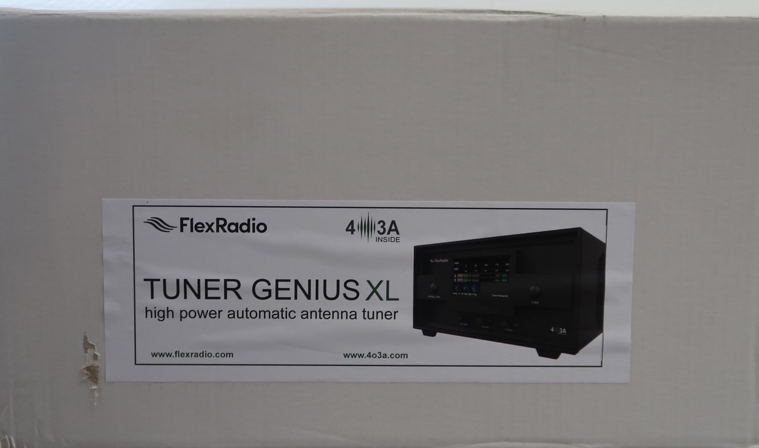 U18787 Never Used FlexRadio Tuner Genius XL TGXL SO2R Automatic Antenna Tuner
