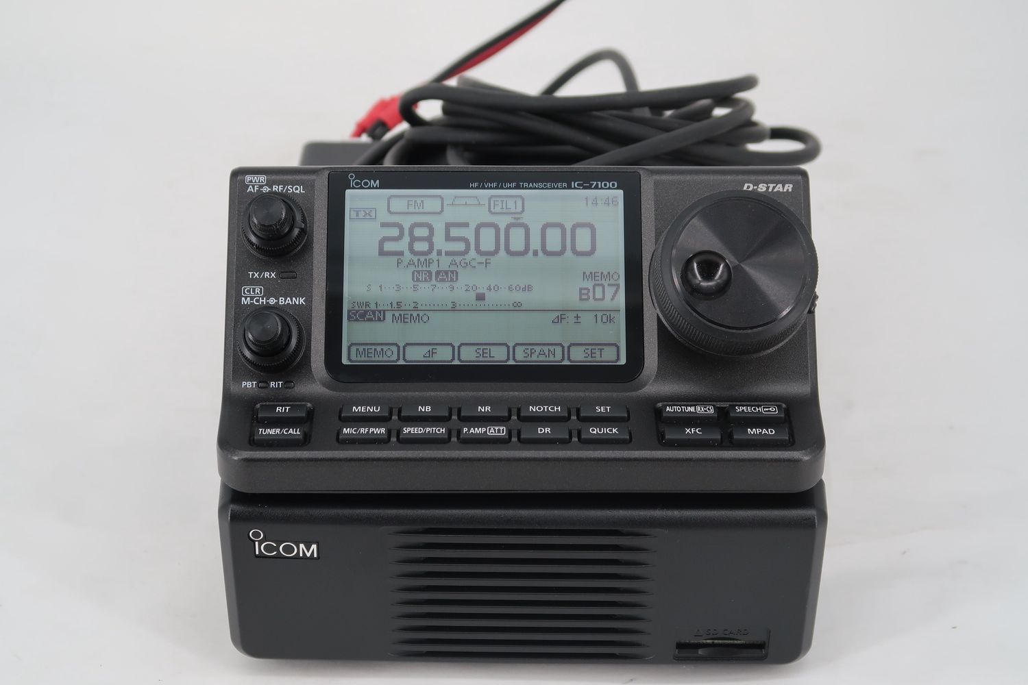 U18810 Used ICOM IC-7100 HF/VHF/UHF All-Mode Transceiver