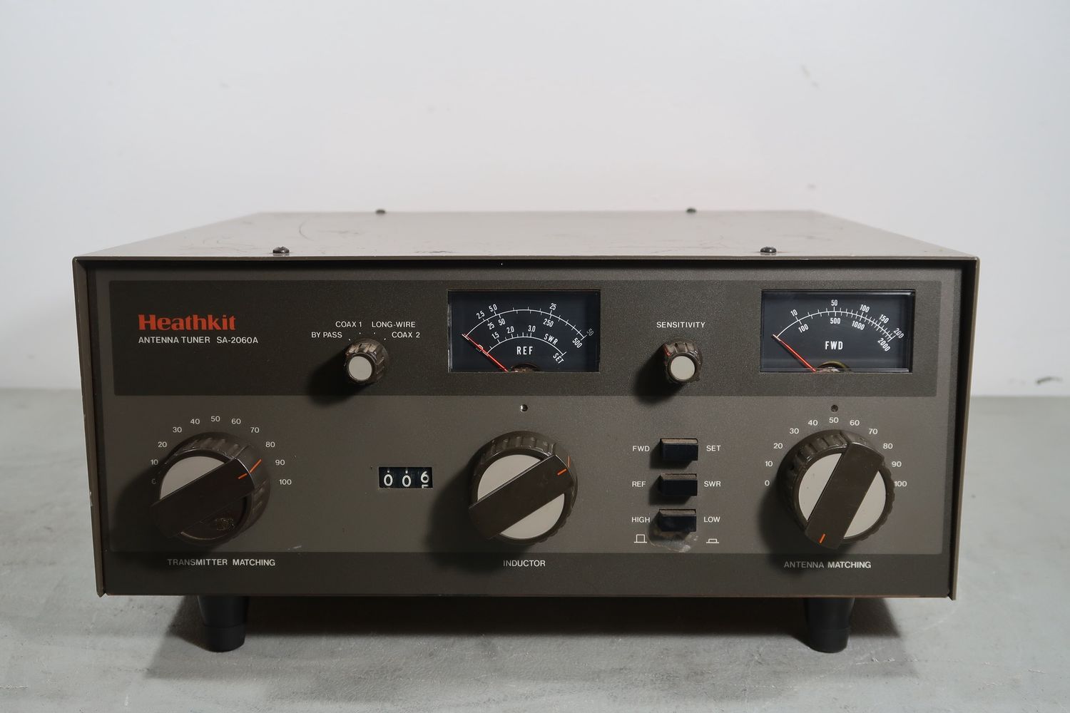 U18814 Used Heathkit SA-2060A Antenna Tuner