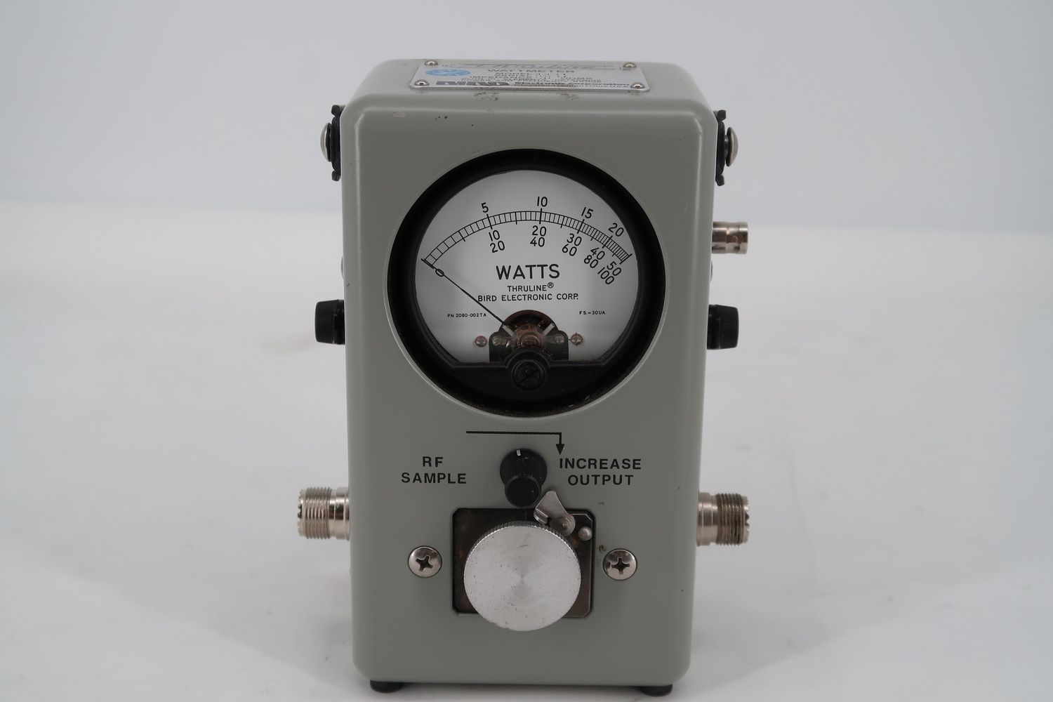 U18829 Used Bird Model 4431 Thruline 50 Ohm Watt Meter