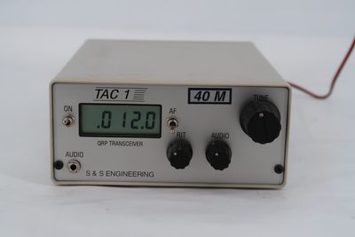 U18836 Used S&amp;S Engineering TAC-1 QRP Transceiver 40M Model
